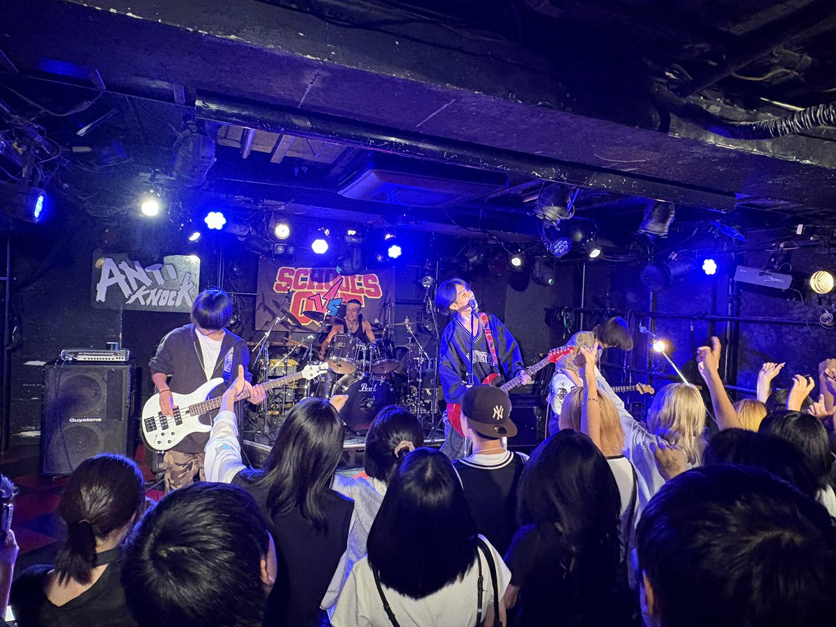 schoolsout_jp's tweet image. 【School's Out 2025】
🌃新宿予選🌃
9バンド目 Cブロック
異常出口
#スクールズアウト
#schoolsout