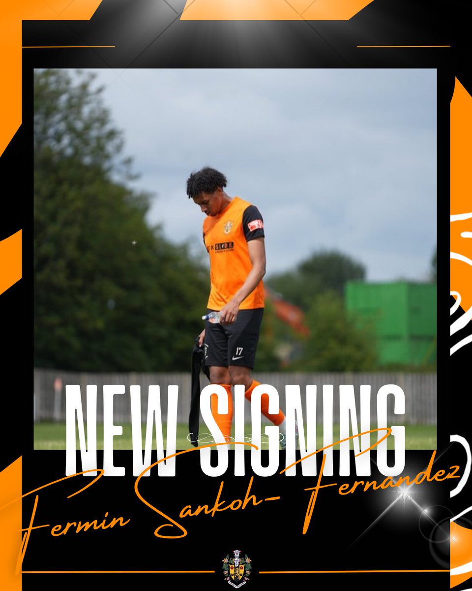 Brighouse Town AFC (@brighousetownfc) on Twitter photo ๐ก๐ฒ๐ ๐ฆ๐ถ๐ด๐ป๐ถ๐ป๐ด - ๐ช๐ฒ๐น๐ฐ๐ผ๐บ๐ฒ ๐๐ฒ๐ฟ๐บ๐ถ๐ป ๐ฆ๐ฎ๐ป๐ธ๐ผ๐ต-๐๐ฒ๐ฟ๐ป๐ฎ๐ป๐ฑ๐ฒ๐ โ๏ธ
We are delighted to announce the signing of midfielder Fermin Sankoh-Fernandez from <a href="/Emley_AFC/">Emley AFC</a>
Fermin has impressed in pre season and secured himself a place in Grant Blackโs squad. ๐ก๐ฒ๐ ๐ฆ๐ถ๐ด๐ป๐ถ๐ป๐ด - ๐ช๐ฒ๐น๐ฐ๐ผ๐บ๐ฒ ๐๐ฒ๐ฟ๐บ๐ถ๐ป ๐ฆ๐ฎ๐ป๐ธ๐ผ๐ต-๐๐ฒ๐ฟ๐ป๐ฎ๐ป๐ฑ๐ฒ๐ โ๏ธ
We are delighted to announce the signing of midfielder Fermin Sankoh-Fernandez from <a href="/Emley_AFC/">Emley AFC</a>
Fermin has impressed in pre season and secured himself a place in Grant Blackโs squad.