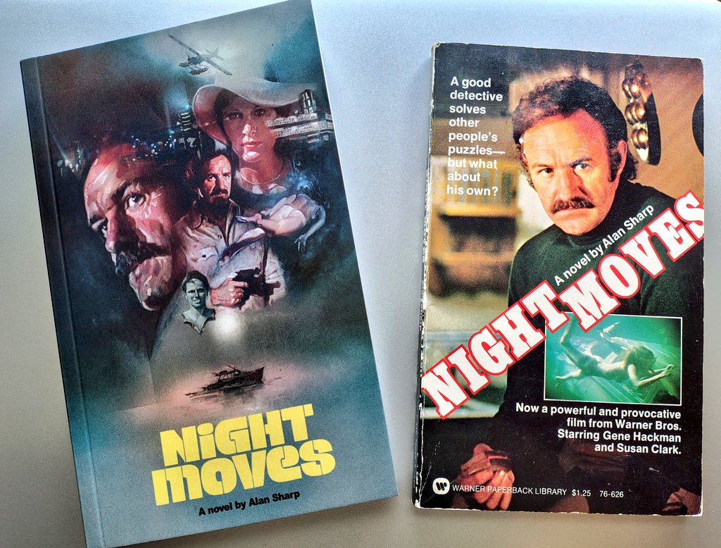 Dom Nolan (@nolandom) on Twitter photo New from <a href="/PlumeriaPics/">Plumeria</a>, a 50th anniversary edition of Alan Sharp's novelization of his own original screenplay for the incredible NIGHT MOVES, featuring swish cover art by <a href="/studiotstella/">Tony Stella</a>. Introduction by <a href="/MatthewAsprey/">Matthew Asprey Gear</a> and afterword by <a href="/Mandraxian/">David Manderson</a>, accomplished Sharpites both. New from <a href="/PlumeriaPics/">Plumeria</a>, a 50th anniversary edition of Alan Sharp's novelization of his own original screenplay for the incredible NIGHT MOVES, featuring swish cover art by <a href="/studiotstella/">Tony Stella</a>. Introduction by <a href="/MatthewAsprey/">Matthew Asprey Gear</a> and afterword by <a href="/Mandraxian/">David Manderson</a>, accomplished Sharpites both.