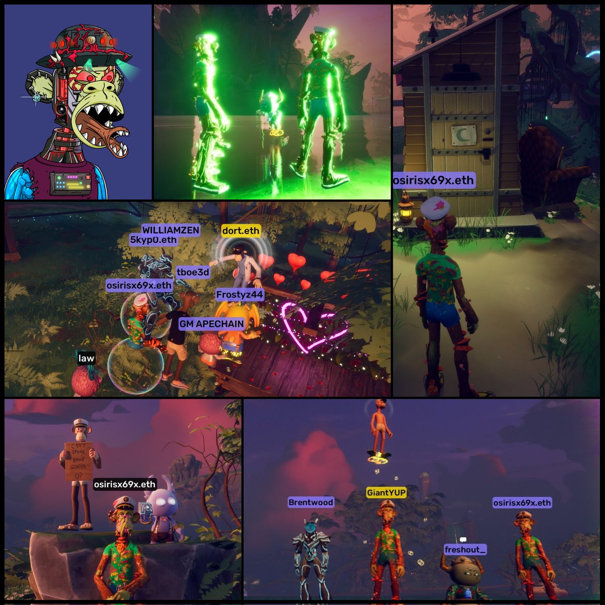 OsirisX69X's tweet image. GM Happy Mutant Monday! 🧪
This weekend was Legendary within the Otherside. 🤯

&quot;Haters hate us cuz they ain&apos;t us.&quot;

@freshout_ @agentbye @GiantYuppie @honeybdot @MakaveliDlaCruz @0xdort @Escapation @ClassicsCrypto @Enlightened_FPV @CryptoFrostyz  @CarquetE @YuppieApes…