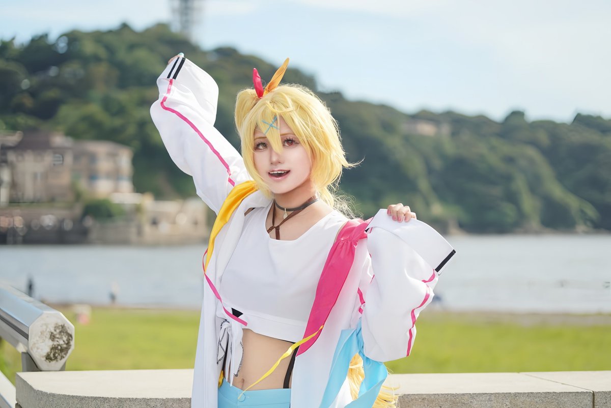 hinonuko_2434's tweet image. ※cosplay / コスプレ
🌈🕒️　/　🌟

#超江ノ島コスプレ祭 #こすぶる
📸（@RyuRomeo3rd）