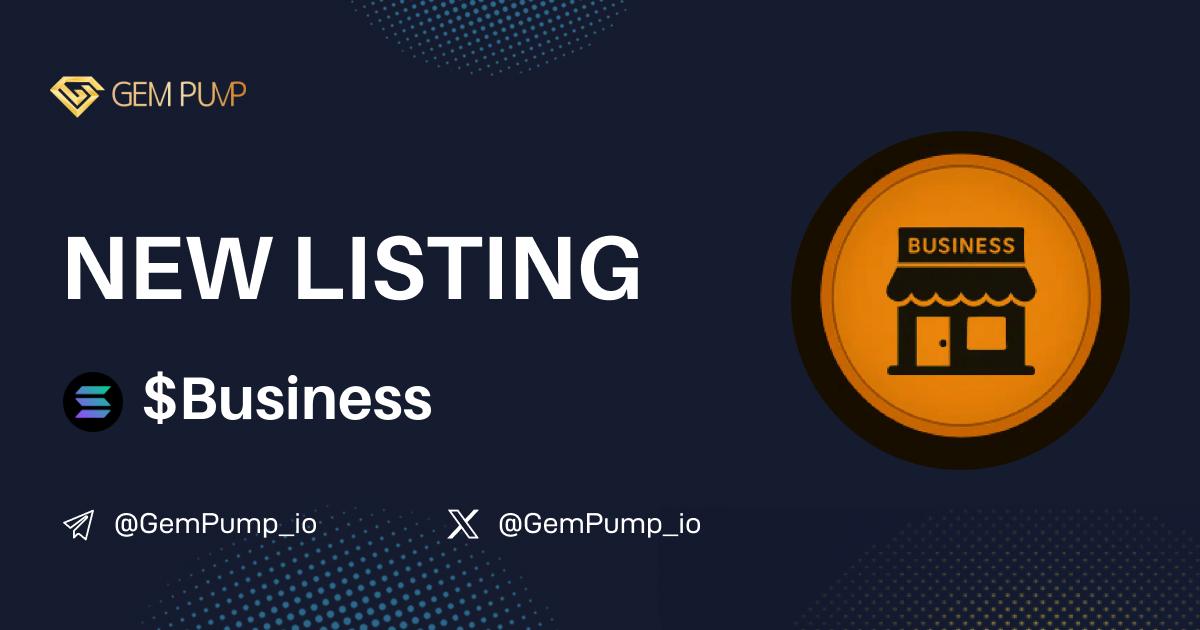 Gempump_io's tweet image. 👏#BUSINESS listed on GemPump.io 🤝@GemPump_io
📄CA:CC8YJdj9Xfsuf2ponErWK89fw6kG3ws1pVageHScbonk
✖️X:x.com/i/communities/…
💎GemPump:gempump.io/token/buyabusi…
#gempump #memecoin #100xgem