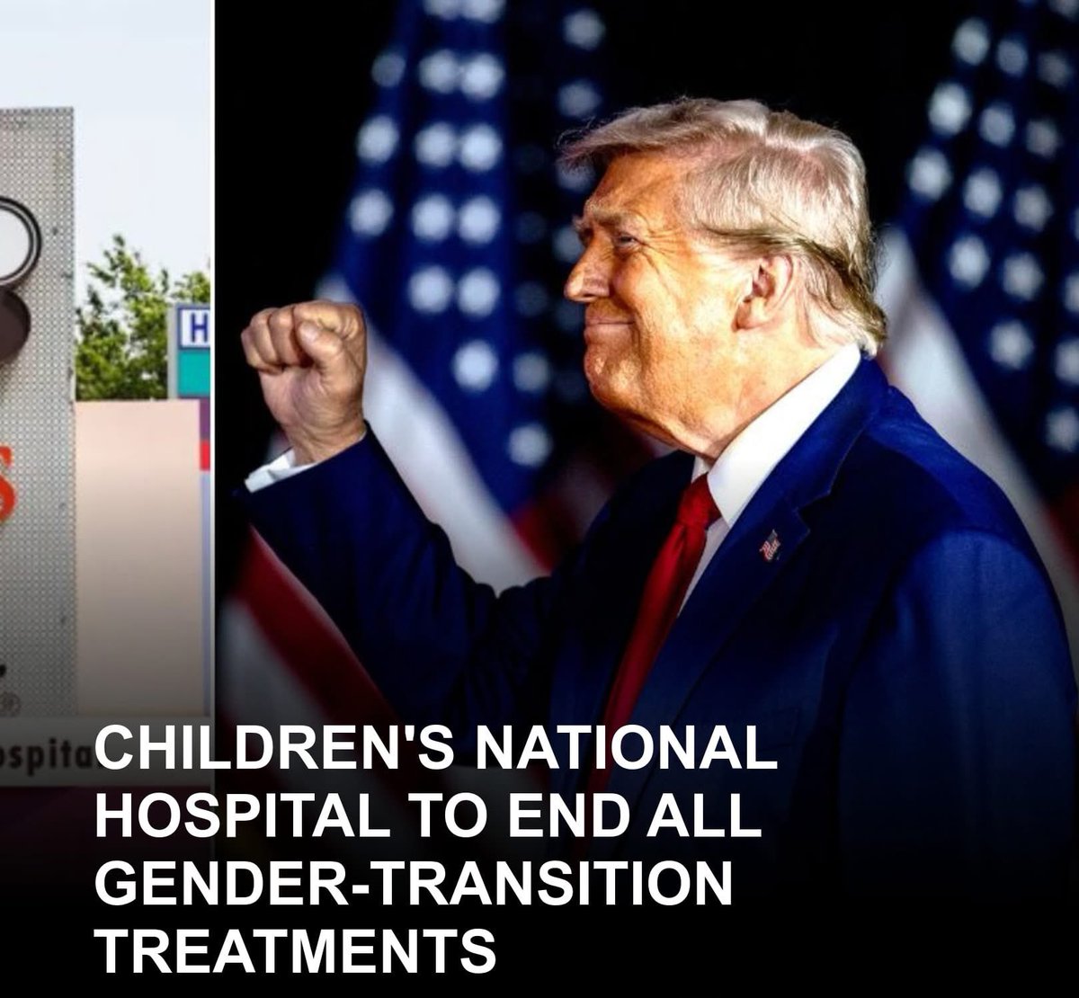 Children's National Hospital in Washington, D.C. announced Friday that it will no longer provide gender transition-related treatments.