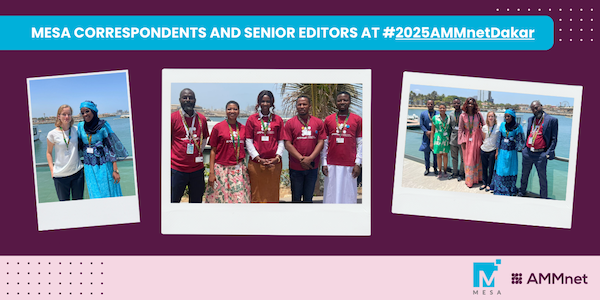 MESA Correspondents Reports "Sharing the Science: Coverage from the Applied #Malaria Modeling Network (AMMnet) Annual Meeting 2025"

Read more &amp; download the reports: malariaworld.org/events/mesa-co…
