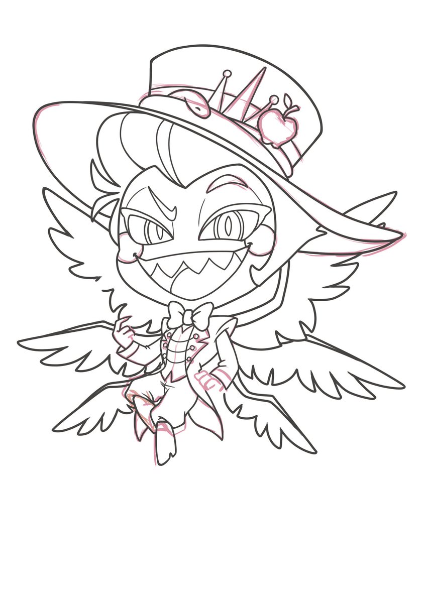 MadyraArts's tweet image. As promised something else 🙈 Another WIP 🙌🏻 I wasn't really productive the last days... I am sorry 🥲
#HazbinHotel #HazbinHotelFanart #HazbinHotelLucifer #LuciferHazbinHotel