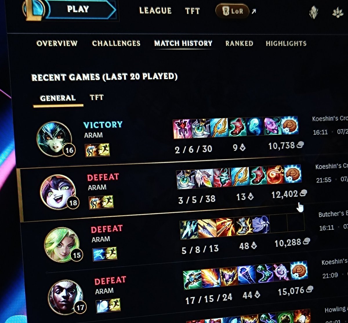 WINCOCKLUVR's tweet image. win and @er1ccoon plays league ! lose streak smh