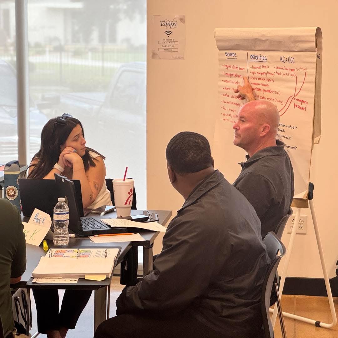 billyschmidt's tweet image. I managed to stay out of the photos, but the instructors from @TampaFireRescue,@HillsFireRescue, and the @FloridaDOH did a great job with our ICS 400 course. 👏
#training #fema #incidentcommand #disaster #emergency #tampa #tampabay #florida