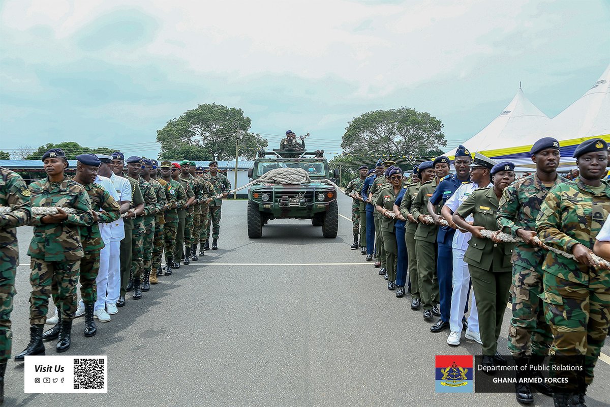 GhArmedForces's tweet image. Colonel (Col) Faustina Dennison has handed over command of the Defence Mechanical and Transport Battalion to Lieutenant Colonel (Lt Col) Kojo Abakah Quansah.

gafonline.mil.gh/publication/ne…