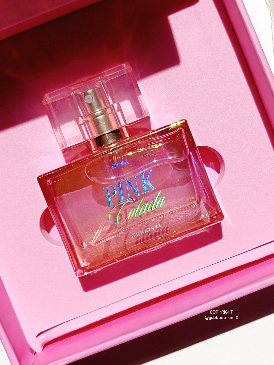yubbeee's tweet image. WOY, PINK COLADA HEURA WANGINYA TROPICAL VIBES BANGEETT โผ๏ธ๐
Wanginya enak, sweet & fresh, definisi girly, feminime & cheerfull ๐
