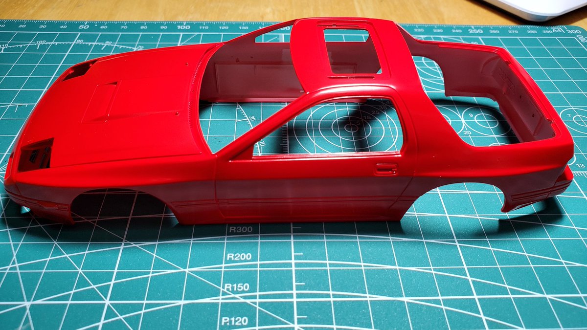 j1kSWawoBwdPEMu's tweet image. #2mfc3s
タミヤ サバンナRX-7 GTリミテッド
ボディ塗装とエンジン本体の組み立て終了! 次回ボディはクリアコートです。