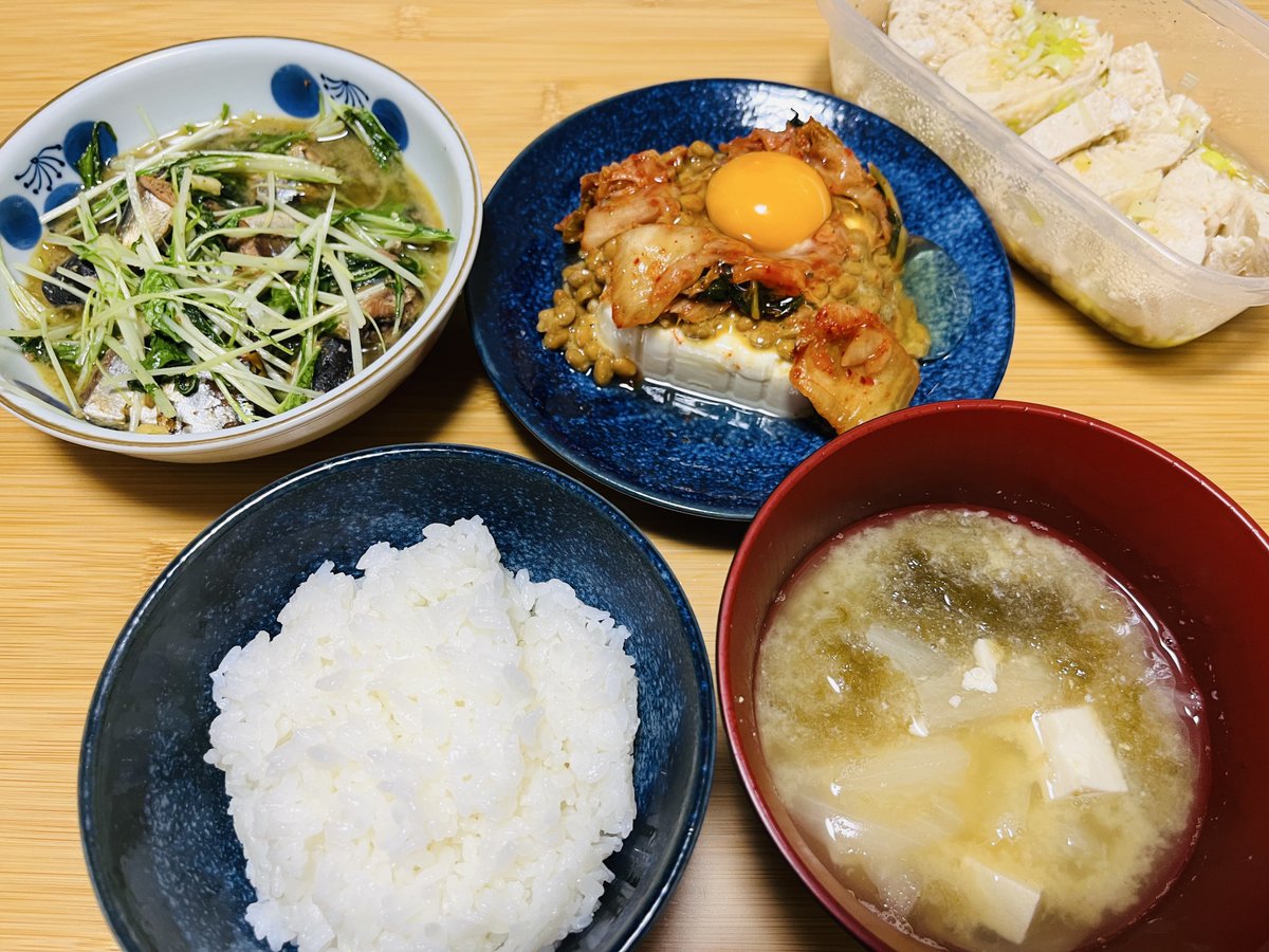 MasyoCos's tweet image. 速攻で作った！身体にいいものを食べる✊