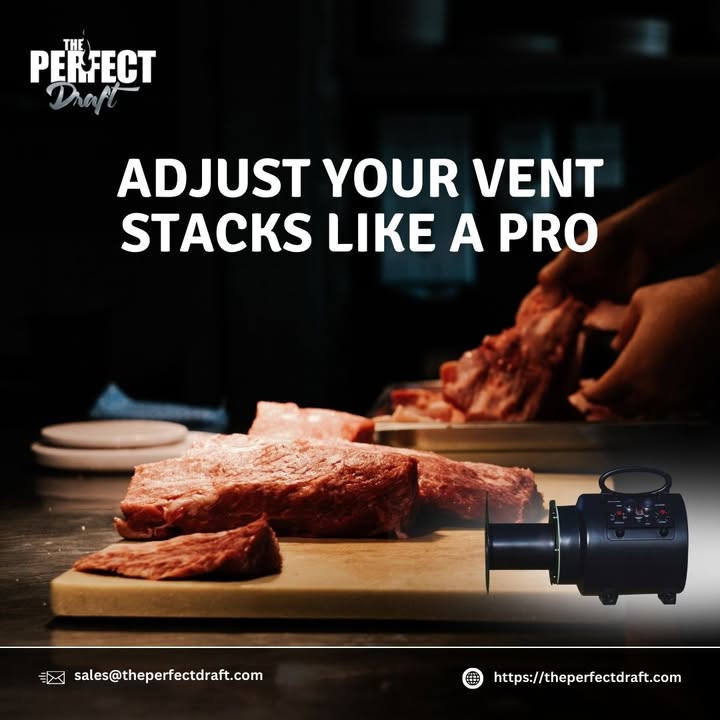 perfectdraftbbq's tweet image. Fine-Tune Your BBQ Game with Perfect Draft 

Watch our step-by-step guide on adjusting your vent stacks during use:
 zurl.co/P53MA 

Explore more smart BBQ tools at: zurl.co/1drK3 

#PerfectDraft #BBQBlower #VentStackTips #OffsetSmoker #GrillMasterTips