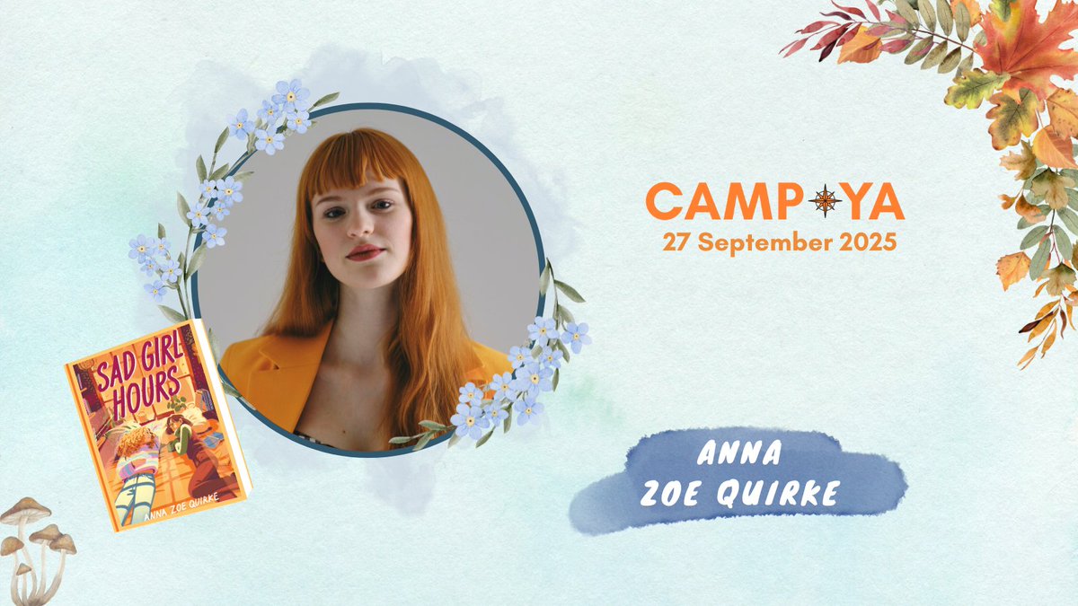 .<a href="/annazoequirke/">Anna Zoe</a> is a queer and autistic author and librarian from the UK. They love writing stories about queer &amp; neurospicy people finding and claiming their place in the world. Join them on 27 Sept as they chat to us. #CampYA2025

Grab your tickets🎫- bit.ly/CampYA2025
