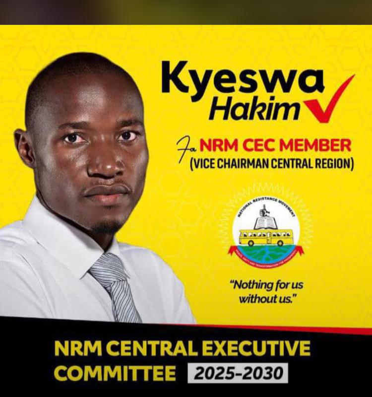SettleForTheBes's tweet image. 🚨VOTE: Kyeswa Hakim is campaigning for the position of NRM CEC Member (Vice Chairman Central Region) for the term 2025–2030.
And his leadership emphasizes listening and delivering results, with the motto
"Nothing for us without us!" @Kimkyeswa @KagutaMuseveni