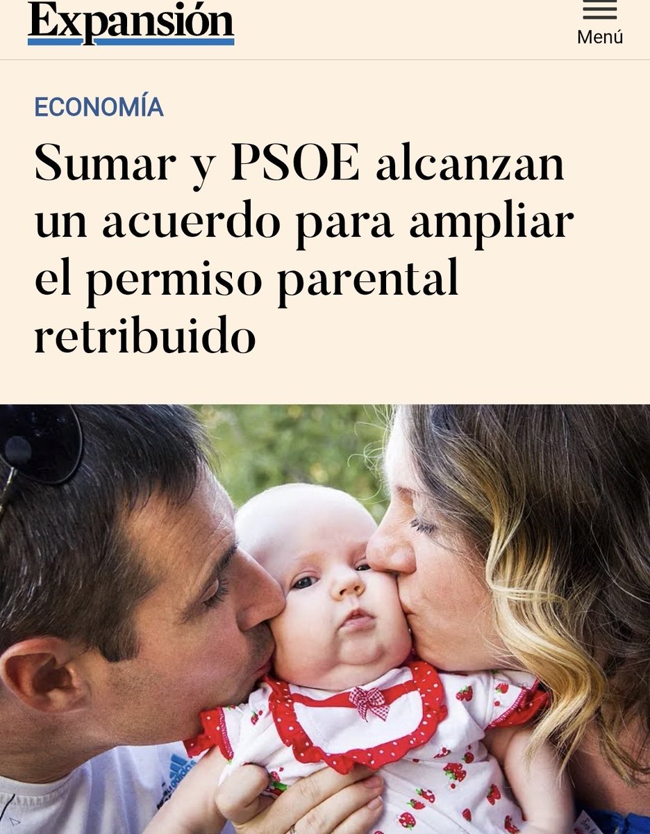 Carolina Vidal López (@carolinavidal_l) on Twitter photo Los Permisos para cuidar hay q retribuirlos SIEMPRE.
Desde <a href="/CCOO/">COMISIONES OBRERAS</a> hemos luchado mucho para que se cumpla la Directiva, para que las CUATRO semanas sean retribuidas.
Deseando ver el BOE que cumpla íntegramente los derechos de quienes cuidamos y de nuestras criaturas.
👇👇👇👇 Los Permisos para cuidar hay q retribuirlos SIEMPRE.
Desde <a href="/CCOO/">COMISIONES OBRERAS</a> hemos luchado mucho para que se cumpla la Directiva, para que las CUATRO semanas sean retribuidas.
Deseando ver el BOE que cumpla íntegramente los derechos de quienes cuidamos y de nuestras criaturas.
👇👇👇👇