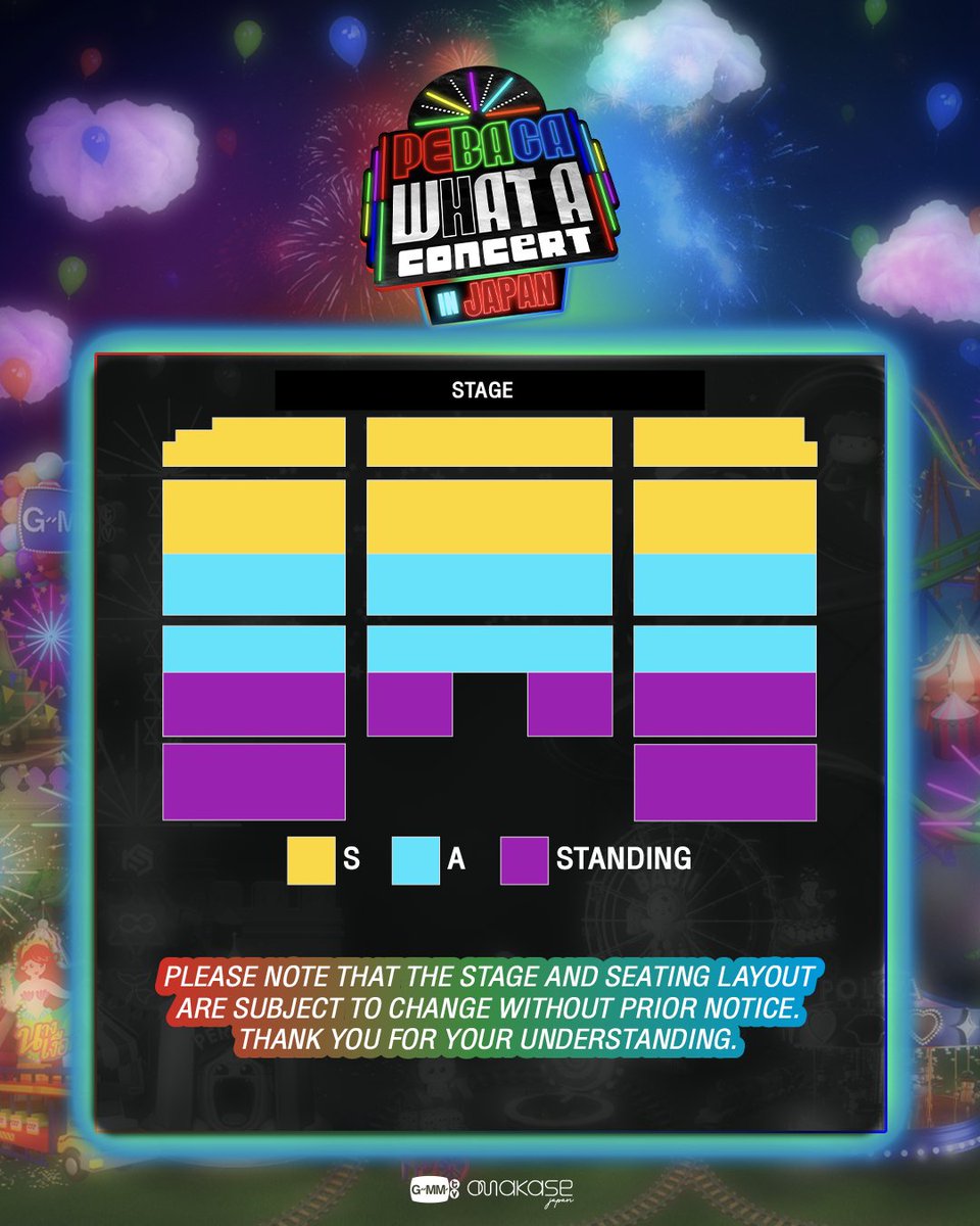 📌PEBACA: WHAT A CONCERT IN JAPAN 📍 Venue: Toyosu PIT, Japan