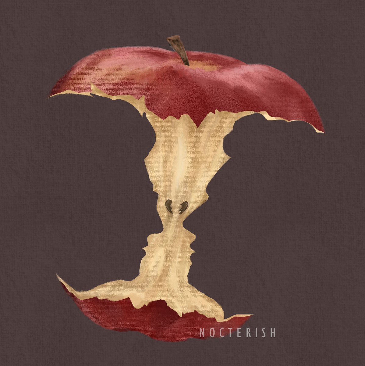 nocterish's tweet photo. doing that apple trend with good omens just in time since s2's release

 #appletrend #goodomens #crowley #aziraphale #GoodOmensFanArt https://t.co/7JA7gUpYmh