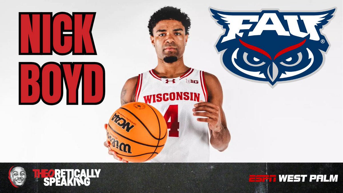 Former FAU guard <a href="/NicholaswBoyd/">Nick Boyd</a> reflects on the Owls 2023 run,  life after FAU and why Boca Raton is still 'home'

<a href="/FAUMBB/">Florida Atlantic Men's Basketball</a> <a href="/BadgerMBB/">Wisconsin Basketball</a> <a href="/TheoDorseyTV/">Theo Dorsey</a> 

Full interview: youtu.be/IwV753rOz6g