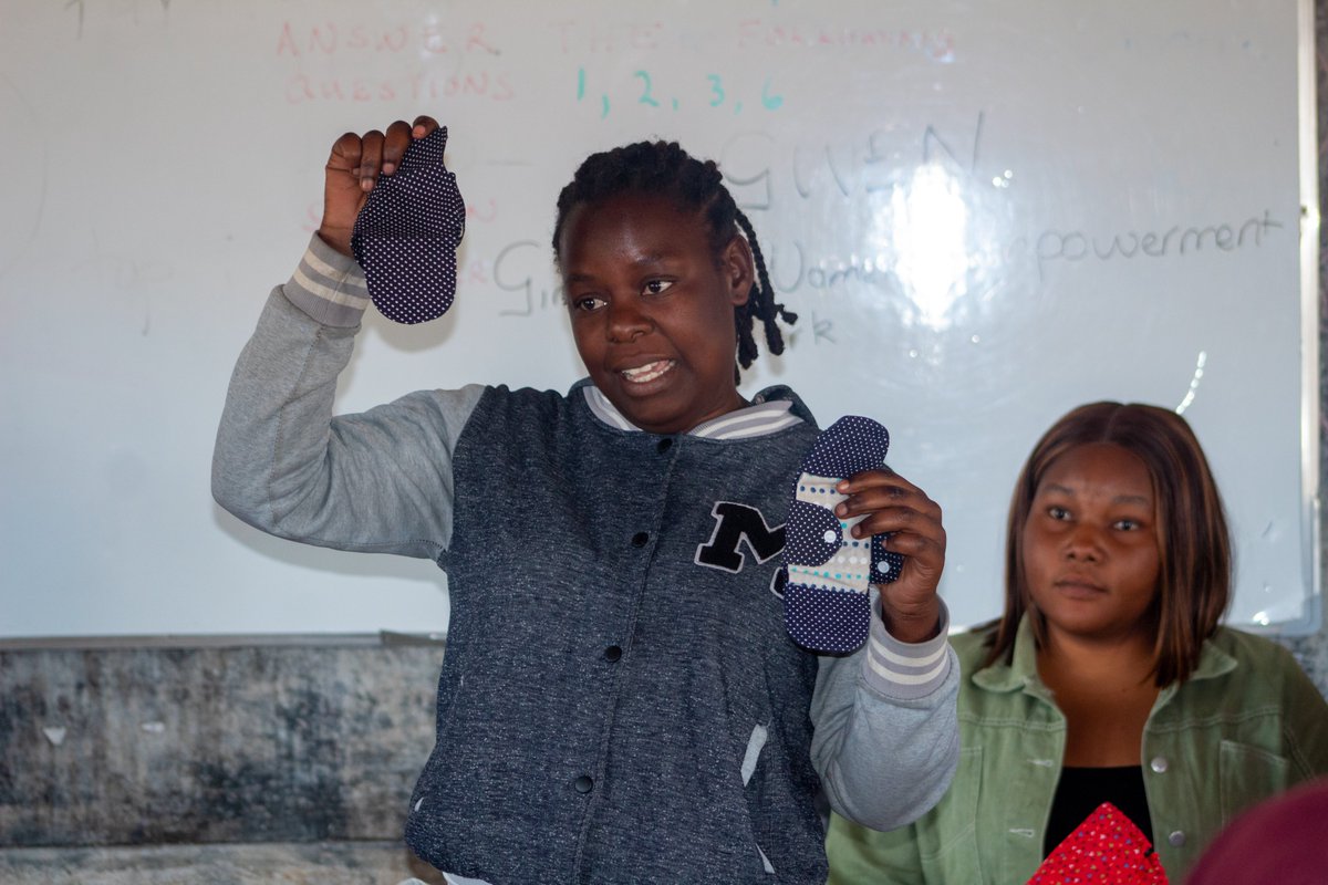 GwenTrust's tweet image. Last week, GWEN visited Kandava Secondary School and engaged 60 pupils with powerful empowerment messages. Sanitary wear was distributed to girls to ensure no one misses school because of their period , promoting dignity and equal access to education.
#MenstrualHealthMatters