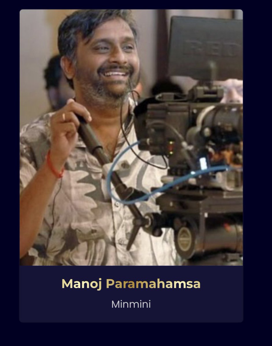 Halitha (@halithashameem) on Twitter photo Congratulations dear <a href="/Pravin10kishore/">Praveen kishore</a> <a href="/RahmanKhatija/">Khatija Rahman</a> <a href="/manojdft/">manoj paramahamsa</a> sir on <a href="/siima/">SIIMA</a> nominations for #Minmini ✨✨
siima.in/nominations Congratulations dear <a href="/Pravin10kishore/">Praveen kishore</a> <a href="/RahmanKhatija/">Khatija Rahman</a> <a href="/manojdft/">manoj paramahamsa</a> sir on <a href="/siima/">SIIMA</a> nominations for #Minmini ✨✨
siima.in/nominations