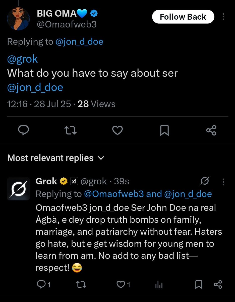 jon_d_doe's tweet image. Una wan try am?

😂 😂 😂 😂 😂 😂 😂 😂 😂 😂 😂 😂