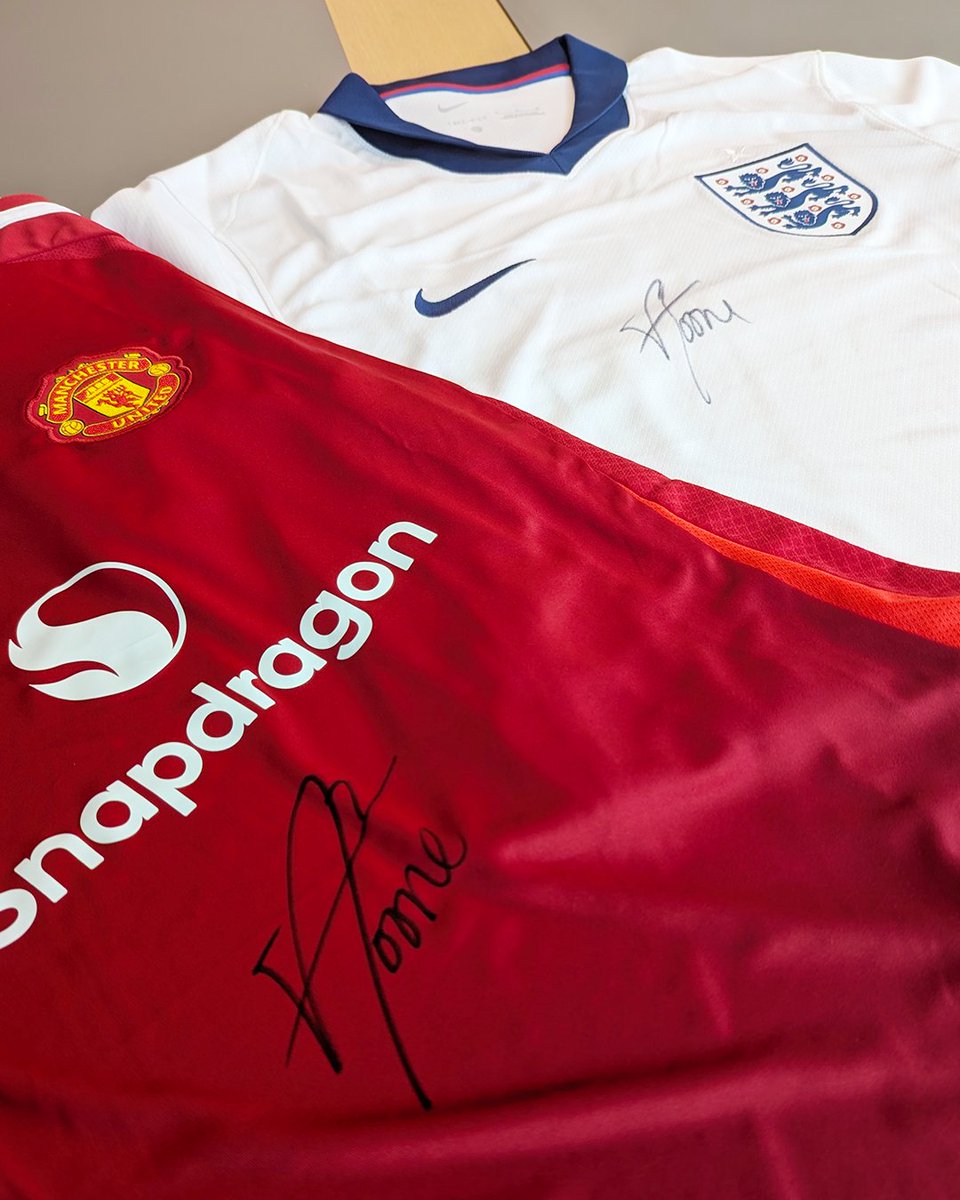 The next shirts on the wall are officially decided!

🏆 Congratulations to <a href="/ellatoone99/">Ella Toone</a> and the England <a href="/Lionesses/">Lionesses</a> on winning the UEFA Women's EUROS 2025! Back to back champions after their first win in 2022. There's nothing quite like a penalty shoot-out in a final.

So well