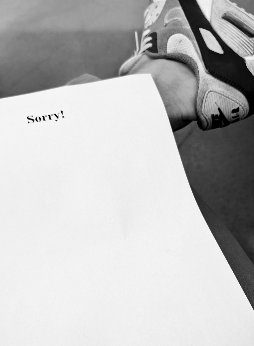 SorphyPa's tweet image. Ladies,
In case you post some High Heel / Sneakers pictures and
I am not reacting appropriate - meaning - with a solid like:
it is really not because,
I started to like flip flops or worse.
No!!!
However because i cant see them anymore
until i am proven to be an adult🤷
Paul