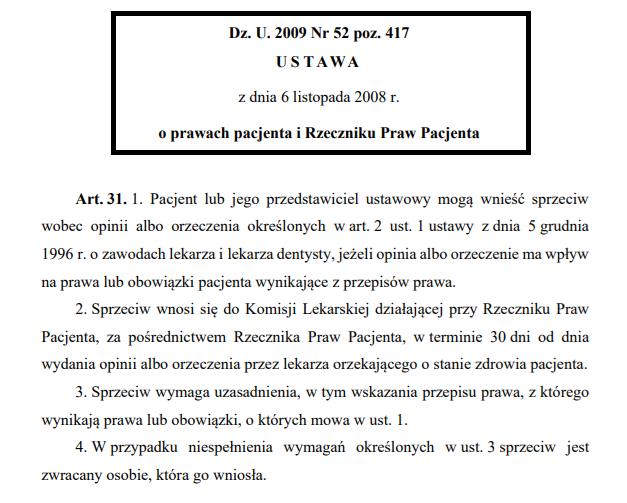 szczepienie's tweet photo. ❗️UWAGA❗️Obowiązek "poddawania dziecka szczepieniom" narusza ustawę o prawach pacjenta.

Aby wykonać obowiązek "poddania dziecka szczepieniom" rodzic musi zrezygnować z prawa do złożenia sprzeciwu do opinii lekarskiej, ponieważ skorzystanie z tego prawa uniemożliwiłoby wykonanie obowiązku, bo badanie kwalifikacyjne jest ważne tylko przez 24 godziny, a procedura rozpatrywania sprzeciwu do opinii lekarskiej trwa wiele tygodni.

Jeśli więc dostaliście grzywnę "w celu przymuszenia", to zgłaszajcie do Rzecznika Praw Pacjenta, że sanepid łamie Wasze prawa poprzez przymuszanie Was do rezygnacji z prawa do złożenia sprzeciwu do opinii lekarskiej.

Przykładową treść takiego zgłoszenia znajdziecie tutaj: https://t.co/c3RdR6vugM