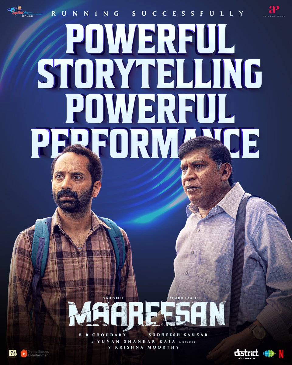 KollyBuzz's tweet image. #Maareesan starring #FahadhFaasil & #Vadivelu stands top with the Powerful Performance & Storytelling