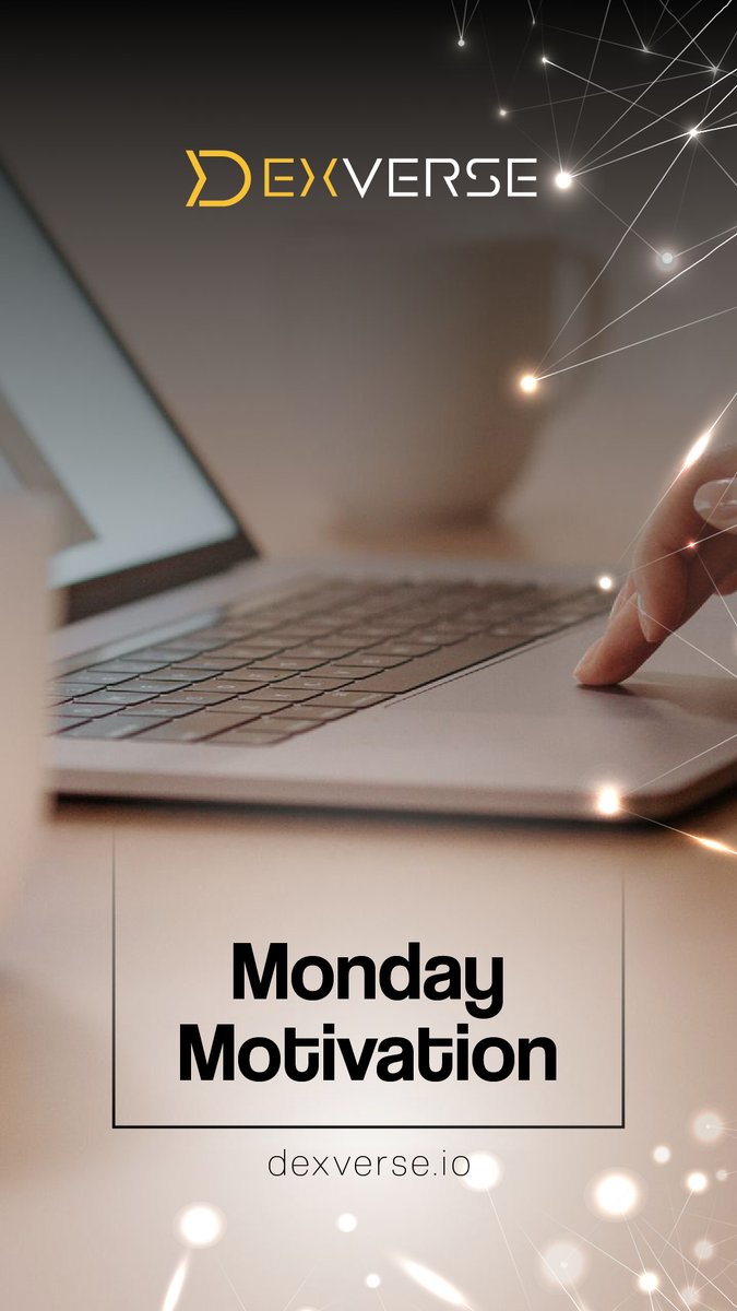 Start the week with confidence.
Real-time insights. All chains. One platform. #MondayMotivation #Dexverse #Blockchain #Crypto #TradingTools #DEX