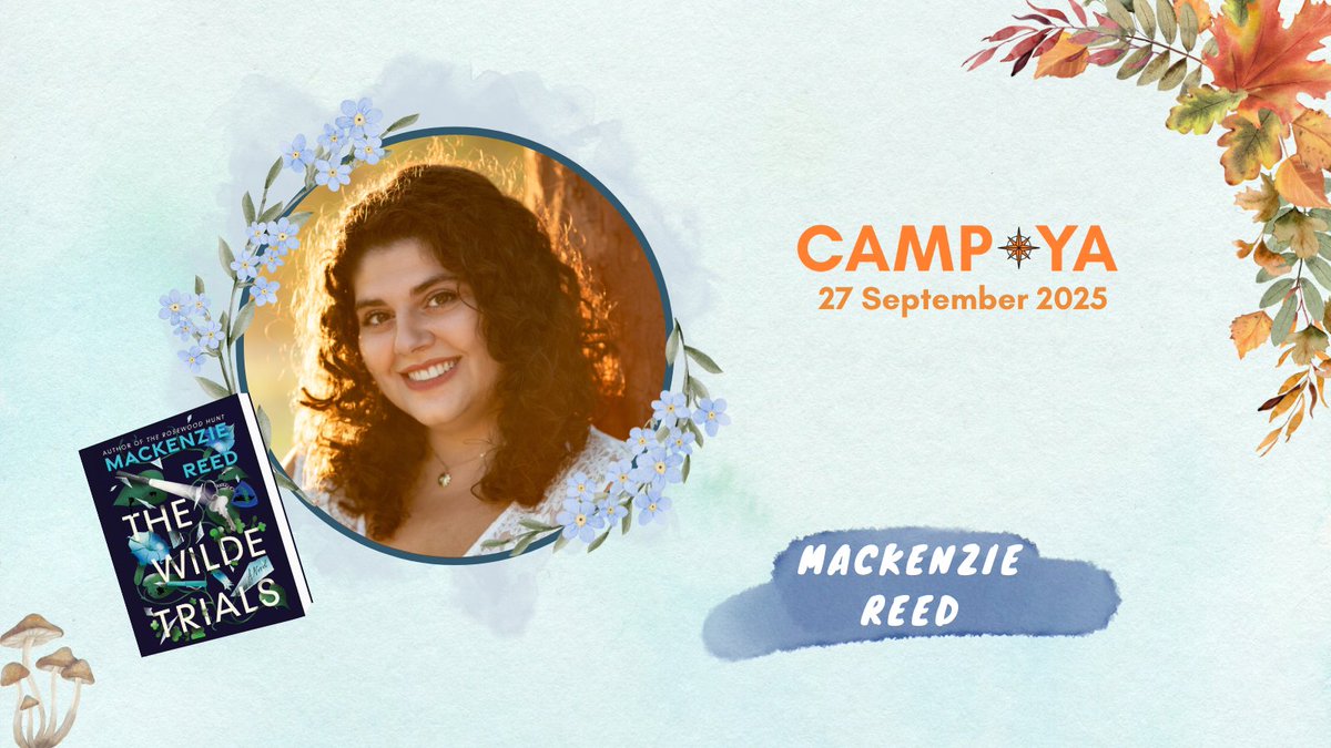 CAMP YA (@campyafest) on Twitter photo .<a href="/mackenziemreed/">Mackenzie Reed</a> is the author of books with heart, humour, and hijinks. We're checking back in with our 2023 debut author at #CampYA2025 after the publication of her second book The Wilde Trials!
Grab your tickets🎫- bit.ly/CampYA2025 .<a href="/mackenziemreed/">Mackenzie Reed</a> is the author of books with heart, humour, and hijinks. We're checking back in with our 2023 debut author at #CampYA2025 after the publication of her second book The Wilde Trials!
Grab your tickets🎫- bit.ly/CampYA2025