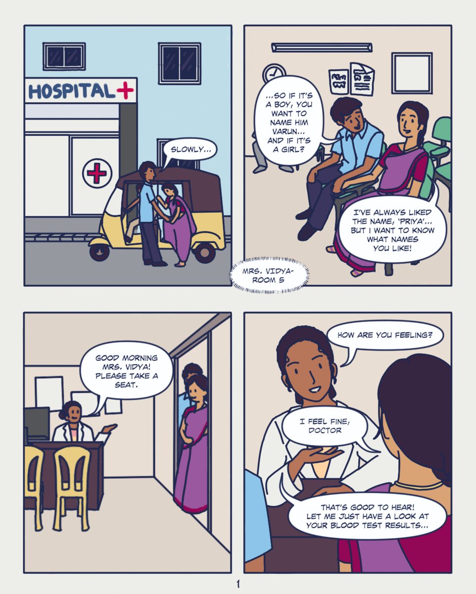 Today is #worldhepatitisday2025.
Follow the story of Vidya, a young, pregnant woman, who is diagnosed with #Hepatitis B during a routine checkup. 
This #comic, written in an easy, accessible style, encourages people to move past stigma &amp; empower themselves with info about Hep B -