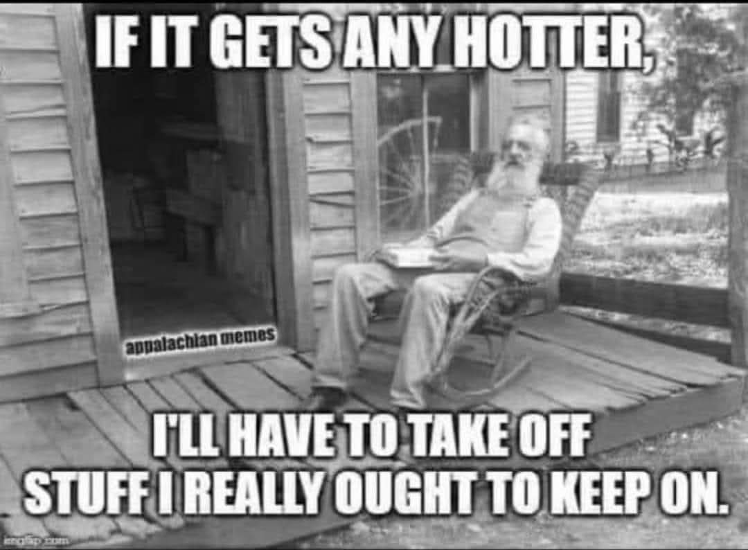 Heat is on in Fl today. Stay hydrated friends.