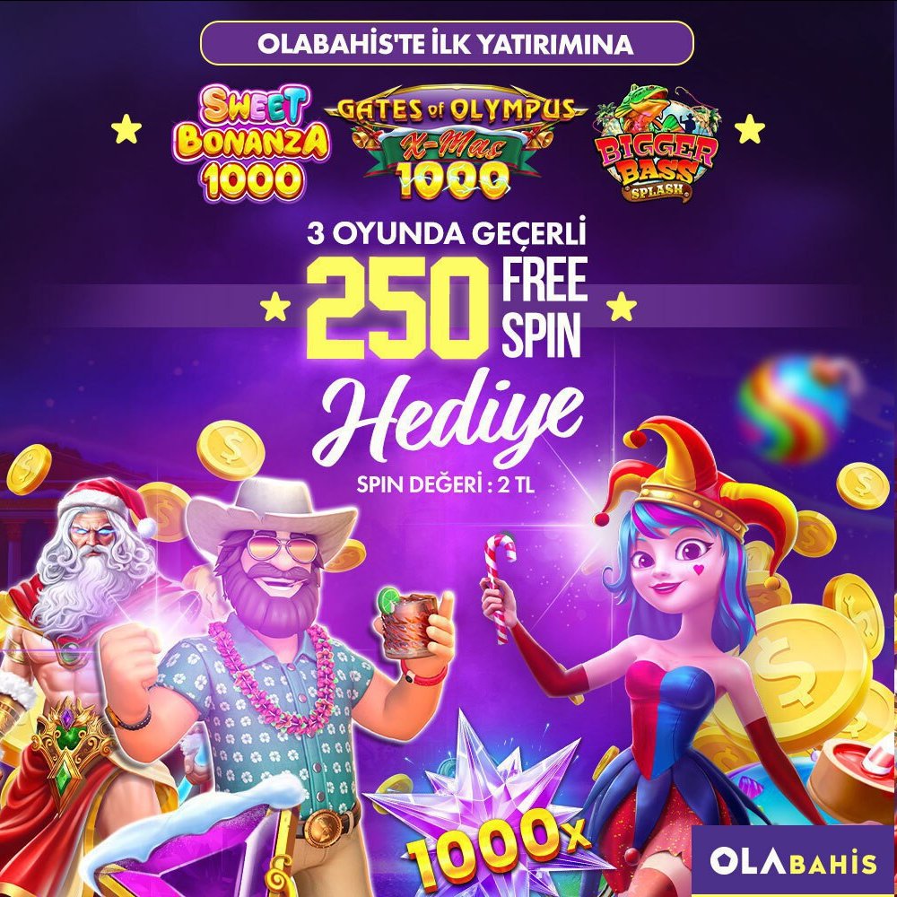 olabahisonline's tweet image. 💵 OLABAHİS’TE İLK YATIRIMINI YAPANLAR
🍬 SWEET BONANZA 1000
⚡️ GATES OF OLYMPUS XMAS 1000
🎅 BIGGER BASS SPLASH OYUNLARINDA DA 250 HEDİYE FREESPIN KAZANIYOR! 🎁
💰 Kazançlarını artırmak için hemen yatırımını yap! t2m.io/bigbossrt