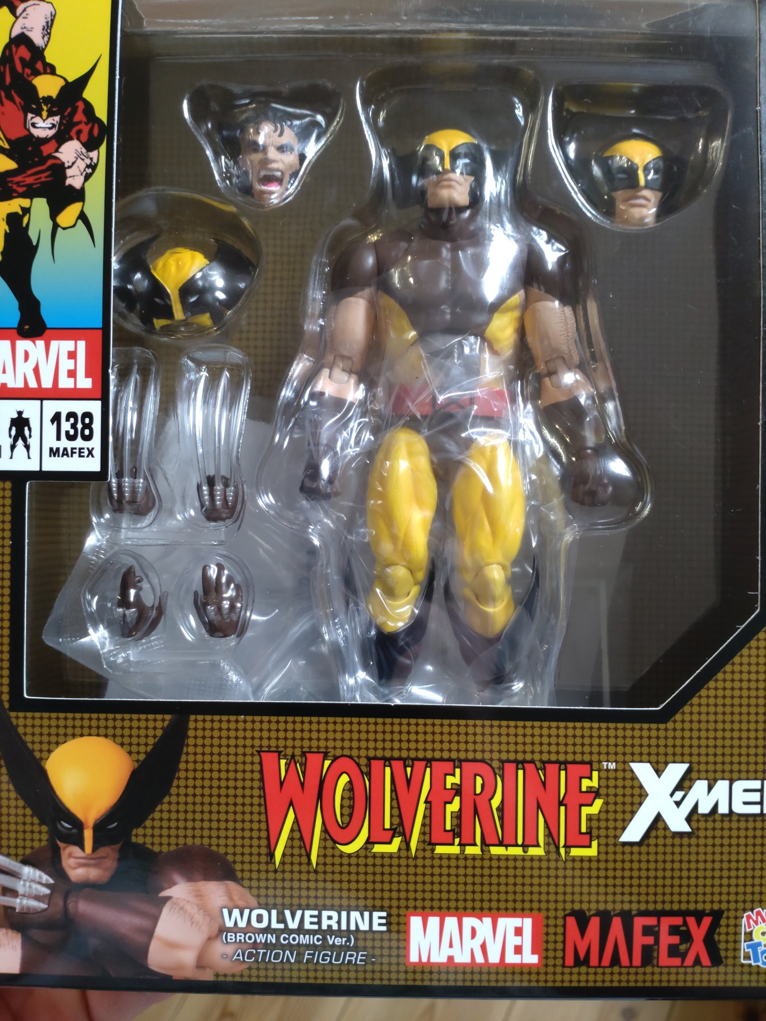 mafex ウルヴァリン　ブラウンコスチューム 再生産】MAFEX/ X-MEN: ウルヴァリン ブラウンコスチューム ver
