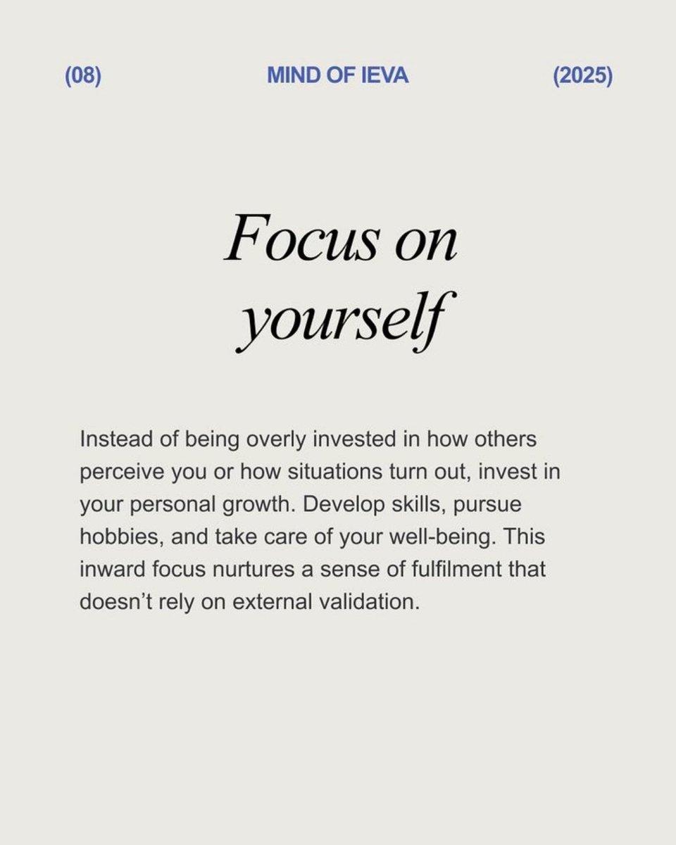 Liminal1988's tweet image. Focus on yourself