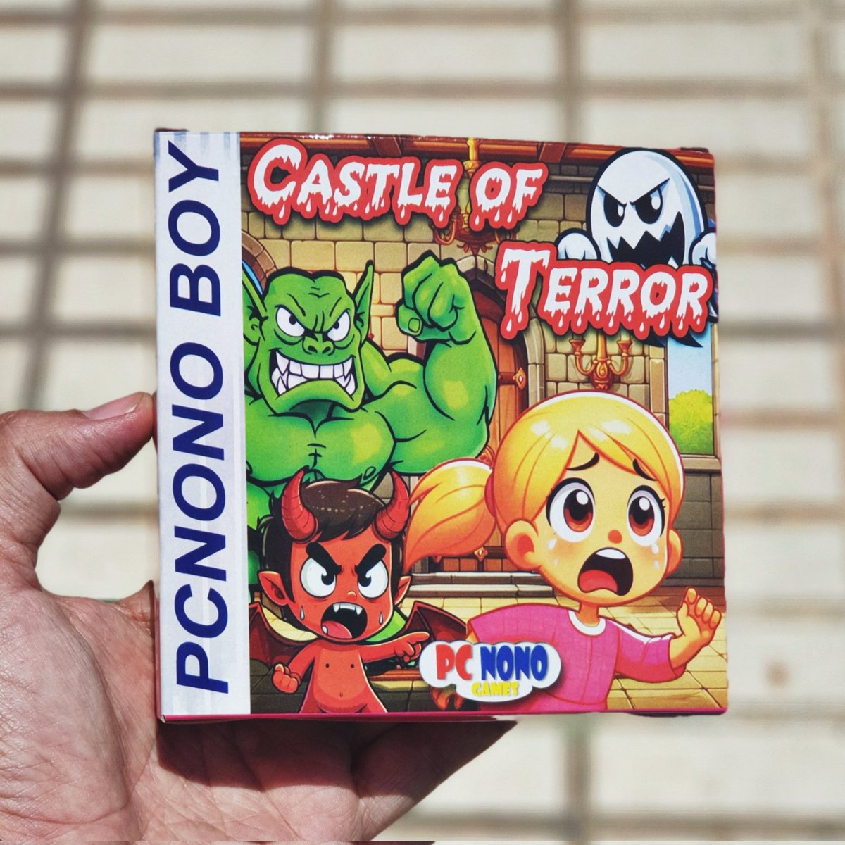 We're starting to ship the first #castleofterrors AND YOU'RE NOT ASKED!!! 😉 pcnono.es #gameboy #gameboycolor 
Empezamos a enviar los primeros #castleofterror Y TU SIN SIN PEDIRLO!!! 😉 pcnono.es