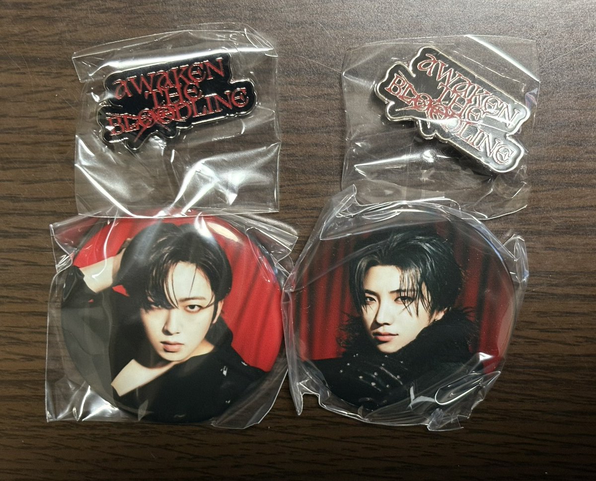 &amp;TEAM CONCERT TOUR 'AWAKEN THE BLOODLINE' in JAPAN  缶バッチ

求 ) K  JO  HARUA

譲) YUMA  FUMA
     ロゴピンバッチとセットでお送りします🙇‍♀️

お気軽にお声掛けください🗣️✨️