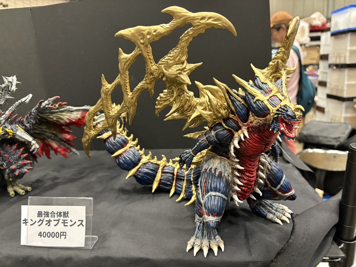 cosoOmo's tweet image. yuA.(@yuA2022_22)さま。

ばっちばちにカッコいいキングオブモンス👏

#WF2025S #ワンフェス2025S
