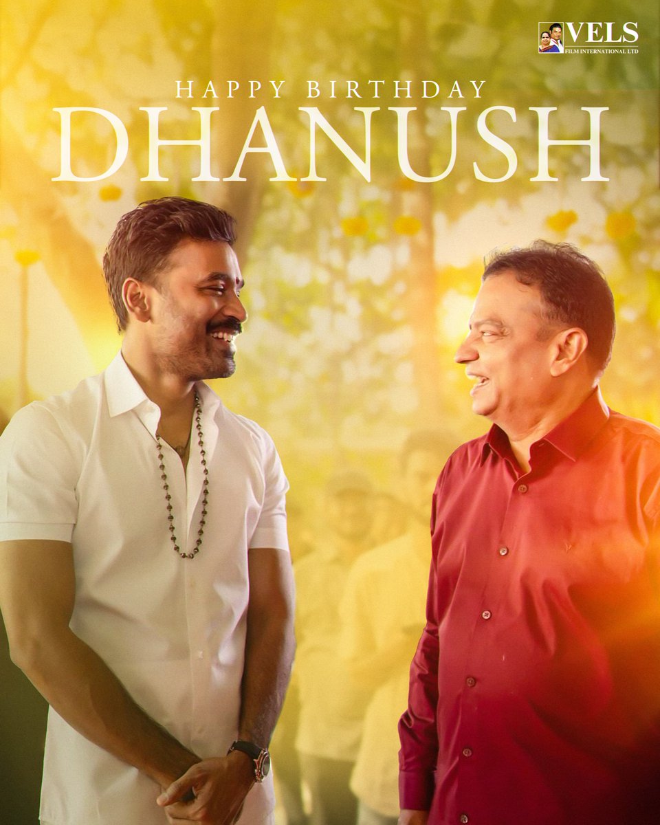 KollyBuzz's tweet image. Birthday wishes to @dhanushkraja from the entire team of #IdliKadai, @VelsFilmIntl and #Kubera