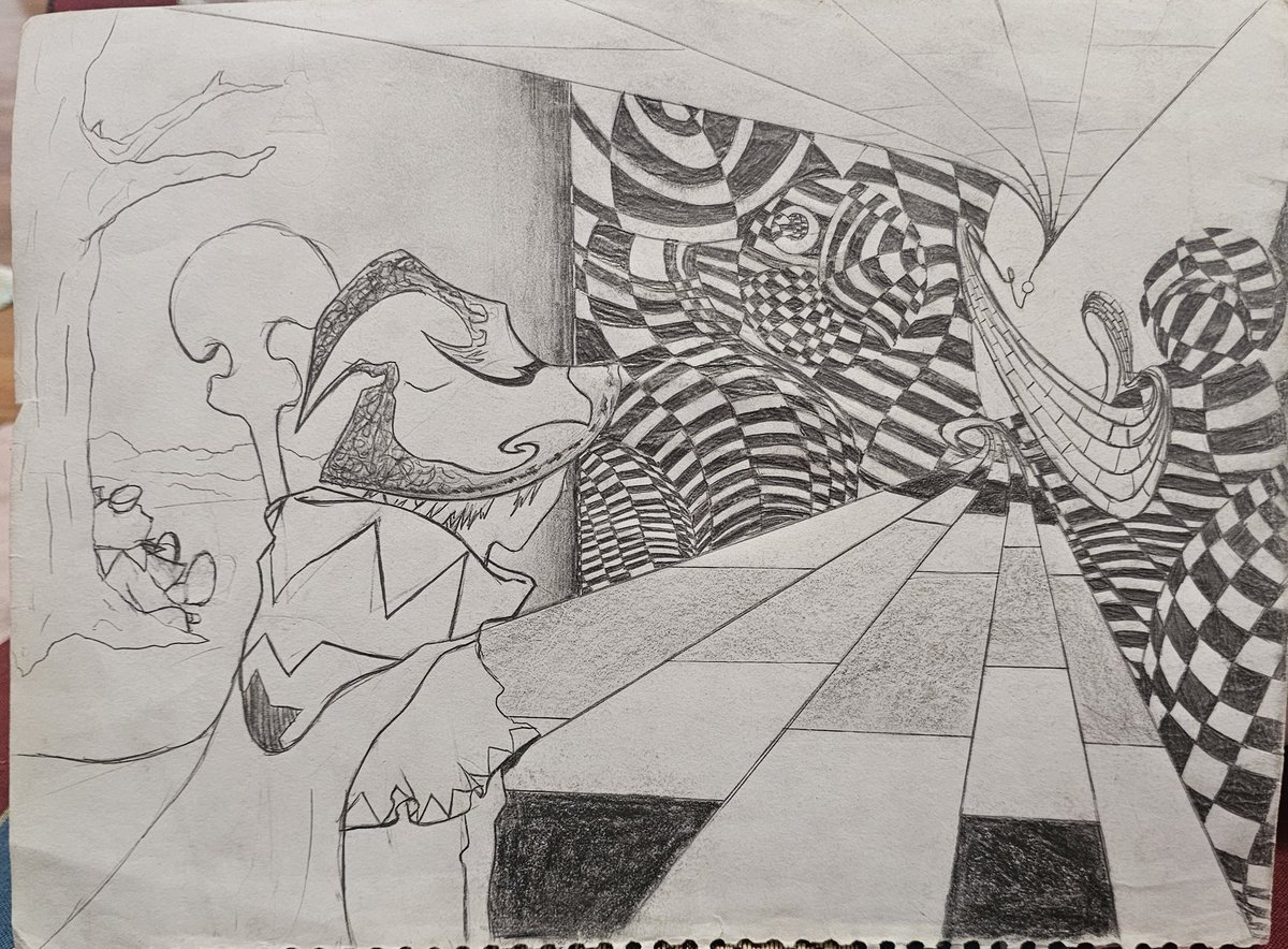 Sulcuryalt's tweet image. The Proximity of Potential
Original pencils.