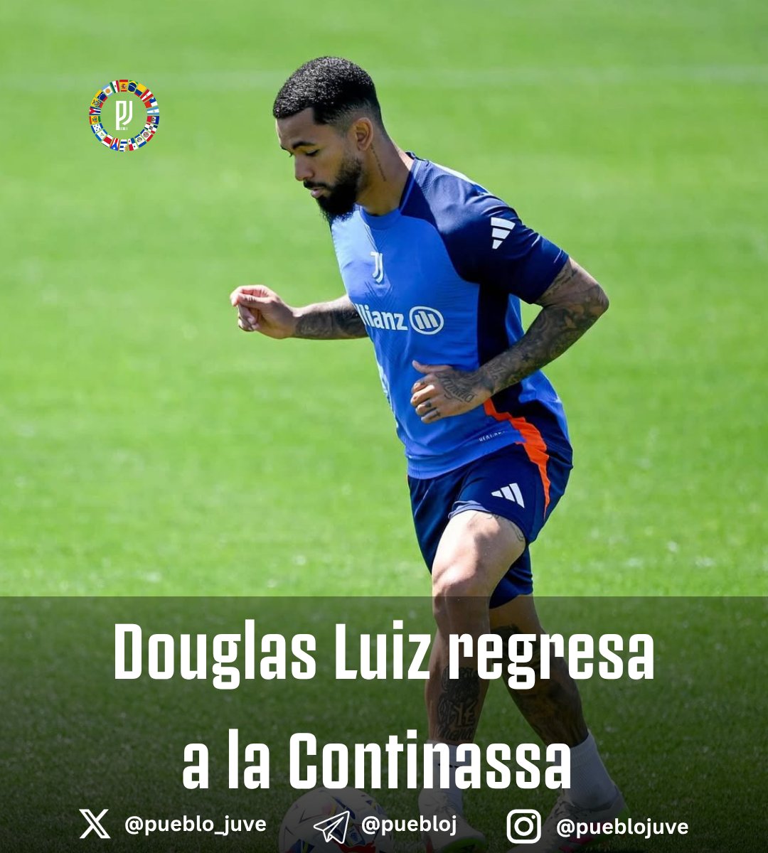 Pueblo_Juve's tweet image. 🔙 Douglas Luiz se presentó esta mañana en la Continassa
Aunque retomará los entrenamientos con Igor #Tudor y el resto del equipo, su futuro en la #Juventus no cambia: pagará una multa por no presentarse el jueves y será vendido durante esta sesión de mercado
[ @BaridonMarco -…
