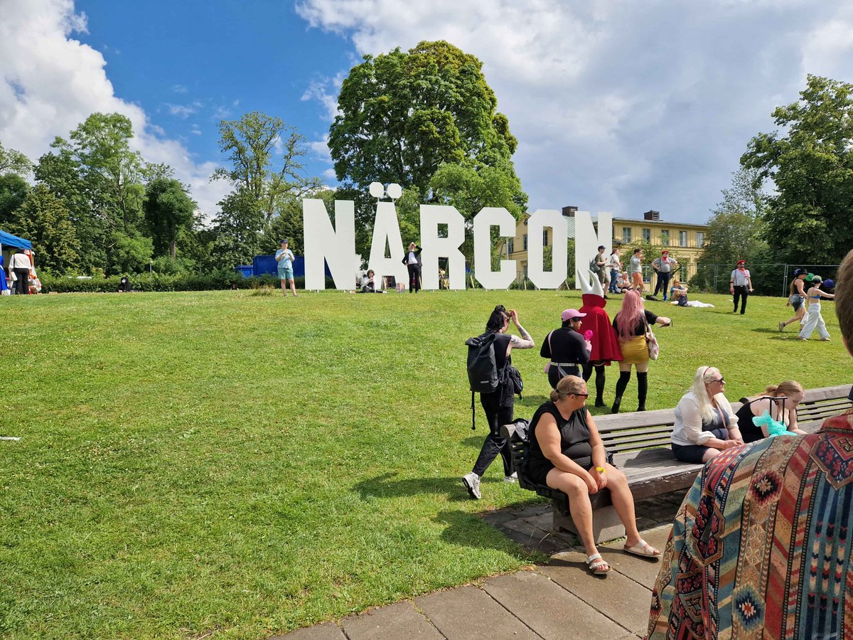 RomesteadGame's tweet image. This week we exhibited Romestead at NärCon Summer 2025!
NärCon is one of scandinavias largest anime and gaming conventions located right in our hometown!

Did any of you catch us there?