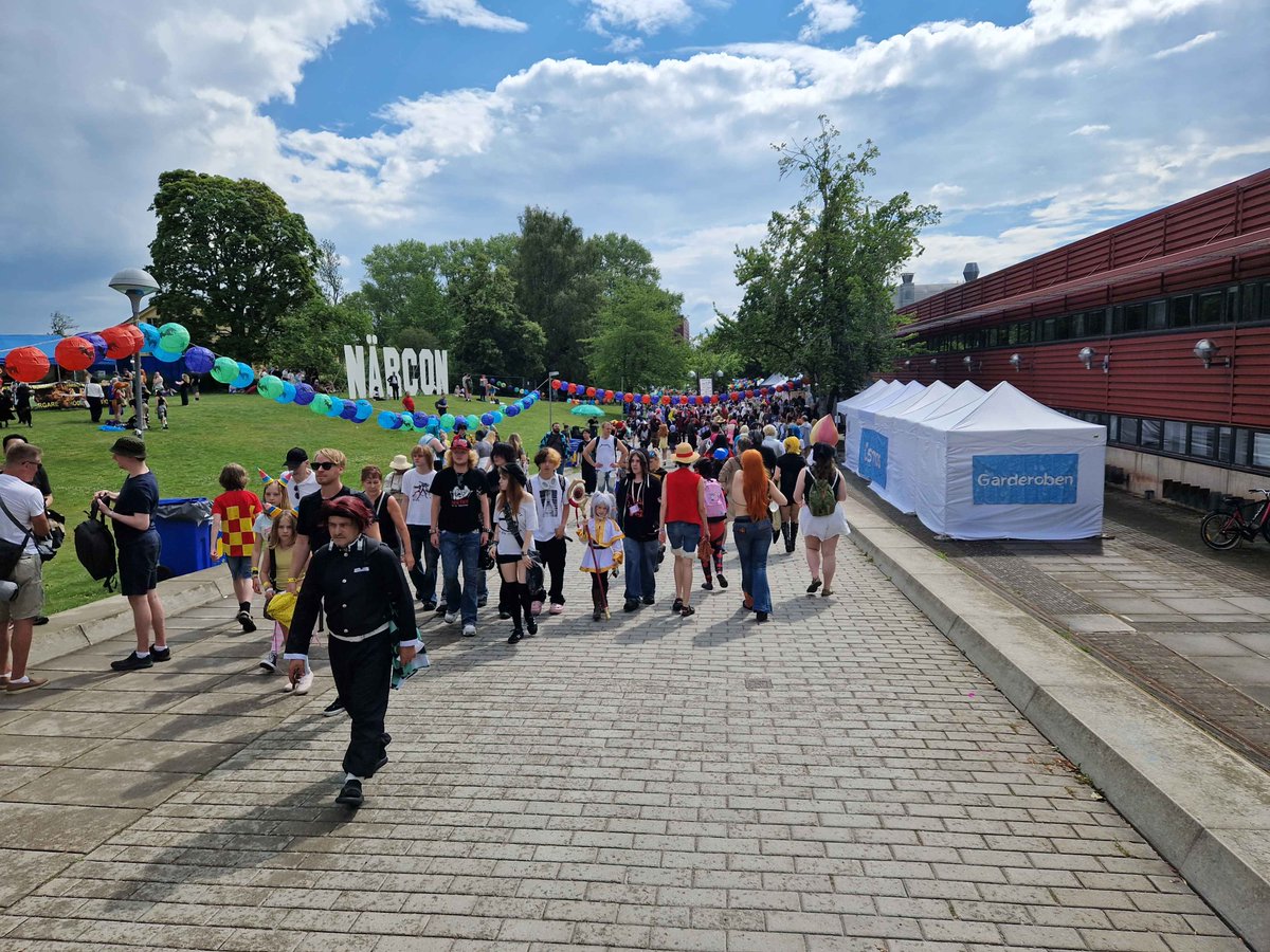 RomesteadGame's tweet image. This week we exhibited Romestead at NärCon Summer 2025!
NärCon is one of scandinavias largest anime and gaming conventions located right in our hometown!

Did any of you catch us there?