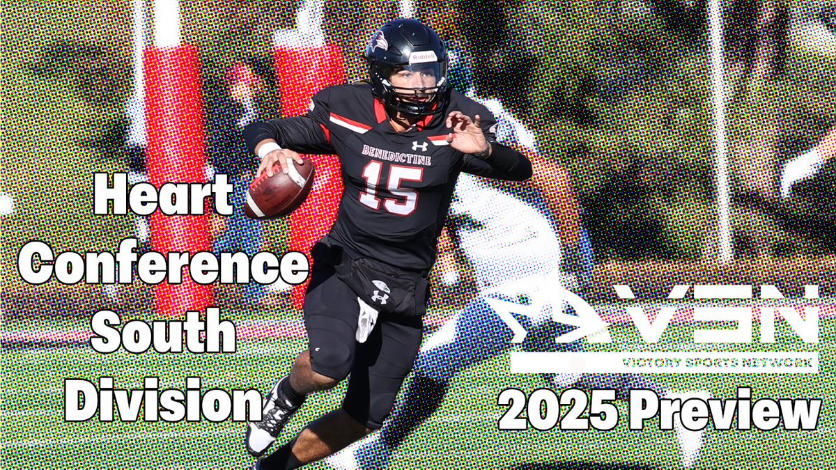 We continue our preview of NAIA Football conferences today with a doozy! The Heart South Division had three teams in the NAIA Championship Series last year and one team seconds away from the National Title! 

This fall will be a battle for the top spot!
victorysportsnetwork.com/2025/07/28/nai…