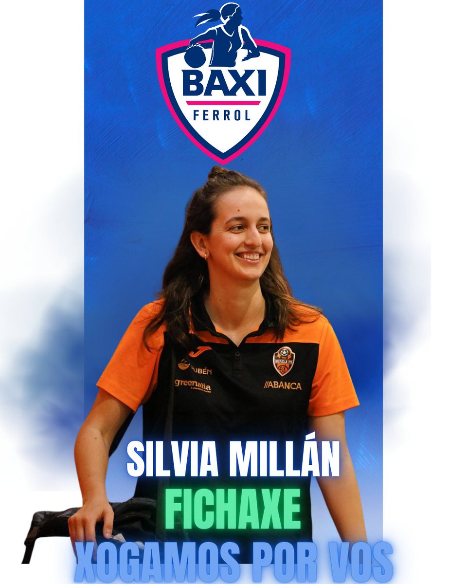UniFerrol's tweet image. 🔵⚪ Silvia Millán, nueva fisioterapeuta del Baxi 💪
Silvia que se incorpora al cuerpo técnico del BAXI Ferrol en el área de preparación física y recuperación, llega después 2 años en @burelafs
Bienvenida.