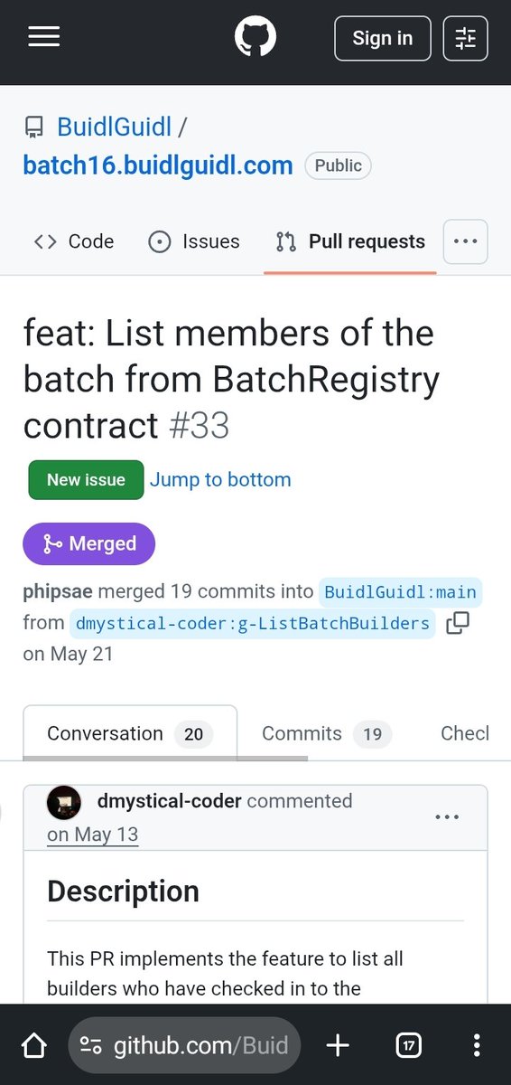 dmystical_coder's tweet image. I contributed to Buidl guidl batch 16. @web3afrika
@osca_hq
github.com/BuidlGuidl/bat…