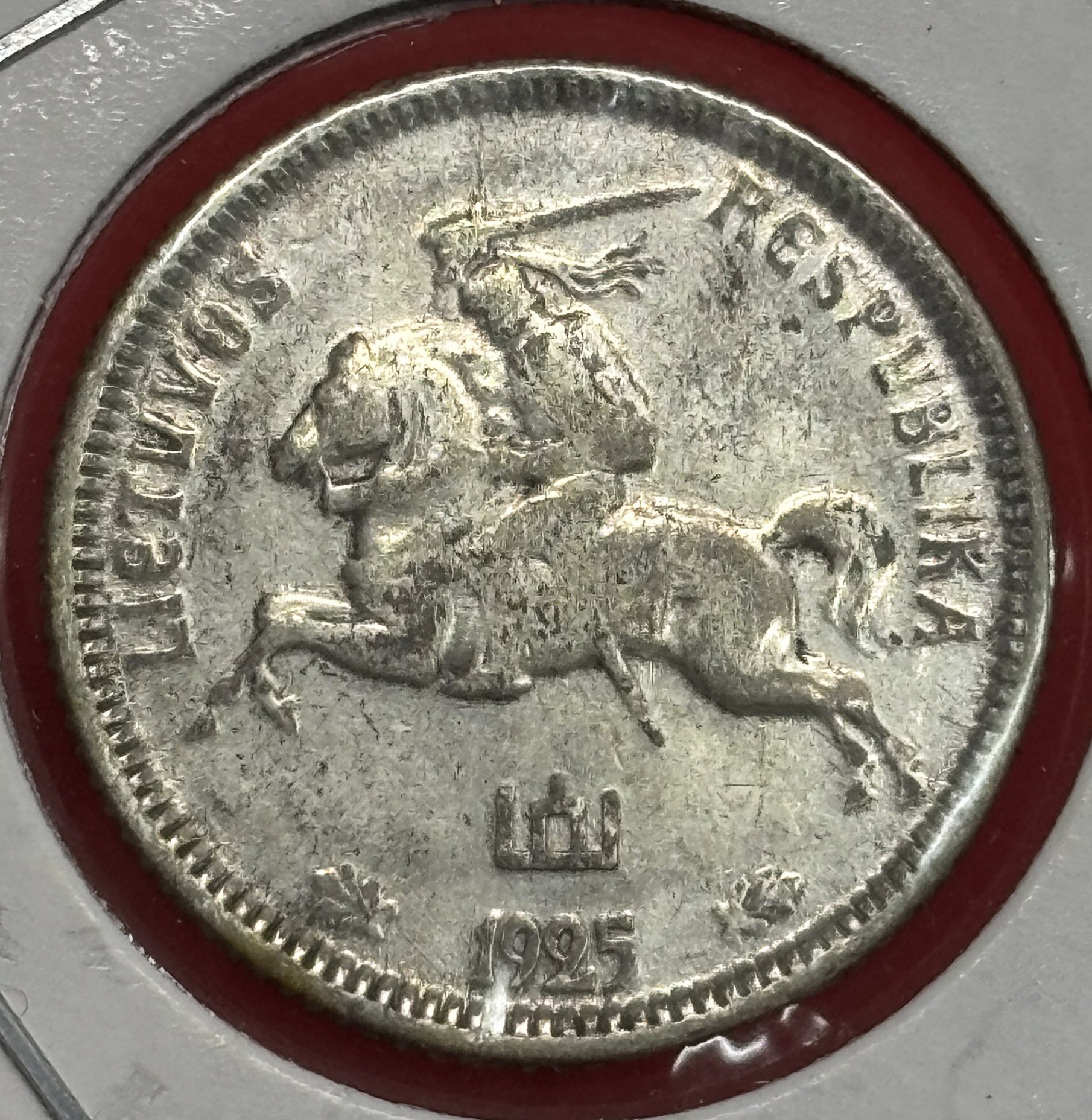リトアニア 1935年 5リタス 銀貨 わつー on X: