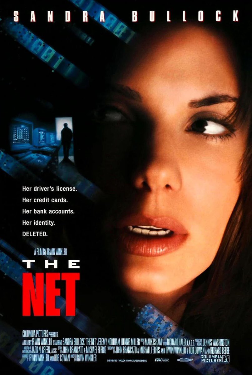 alec_behan's tweet image. On this day in 1995, The Net was released in theaters. Happy 30th anniversary!