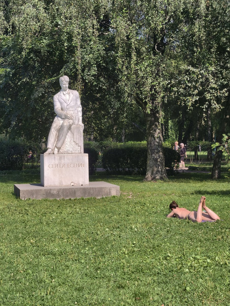 lugovs_lugovs1's tweet image. Ветер веет с юга
И луна взошла,
Что же ты, б*ядюга,
Ночью не пришла? @Есенин